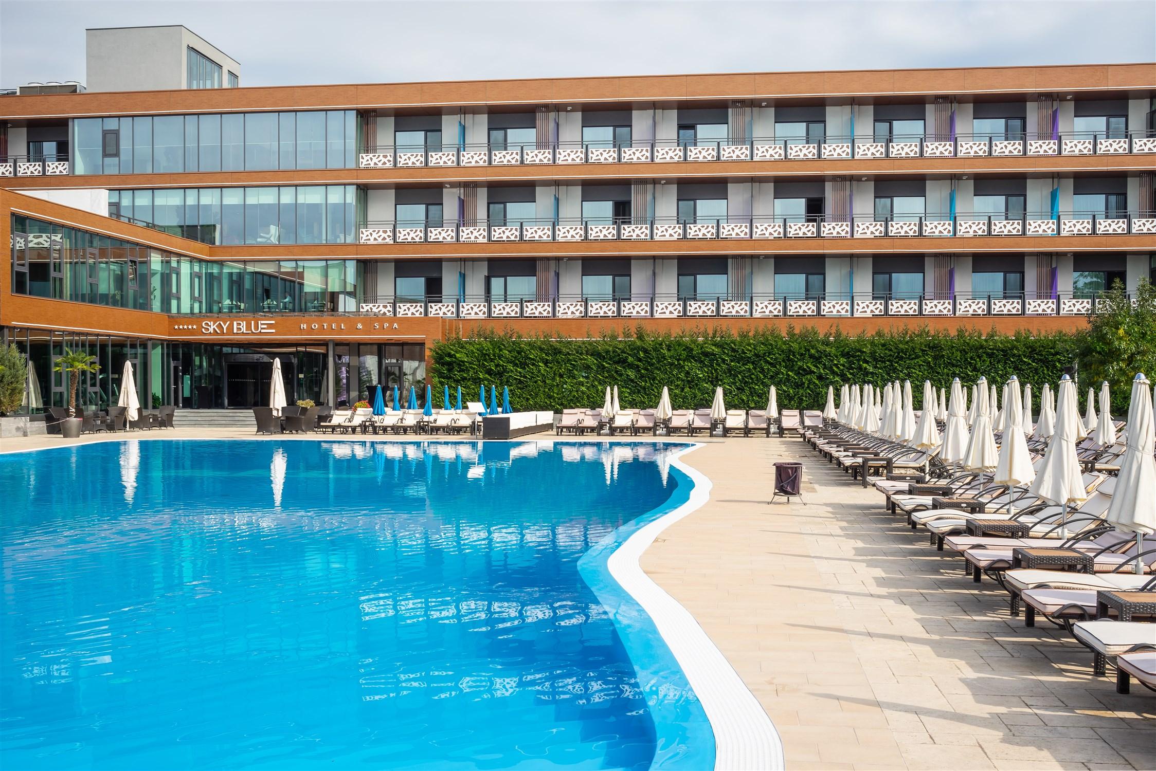 Sky Blue Hotel & Spa Paulesti  Eksteriør bilde