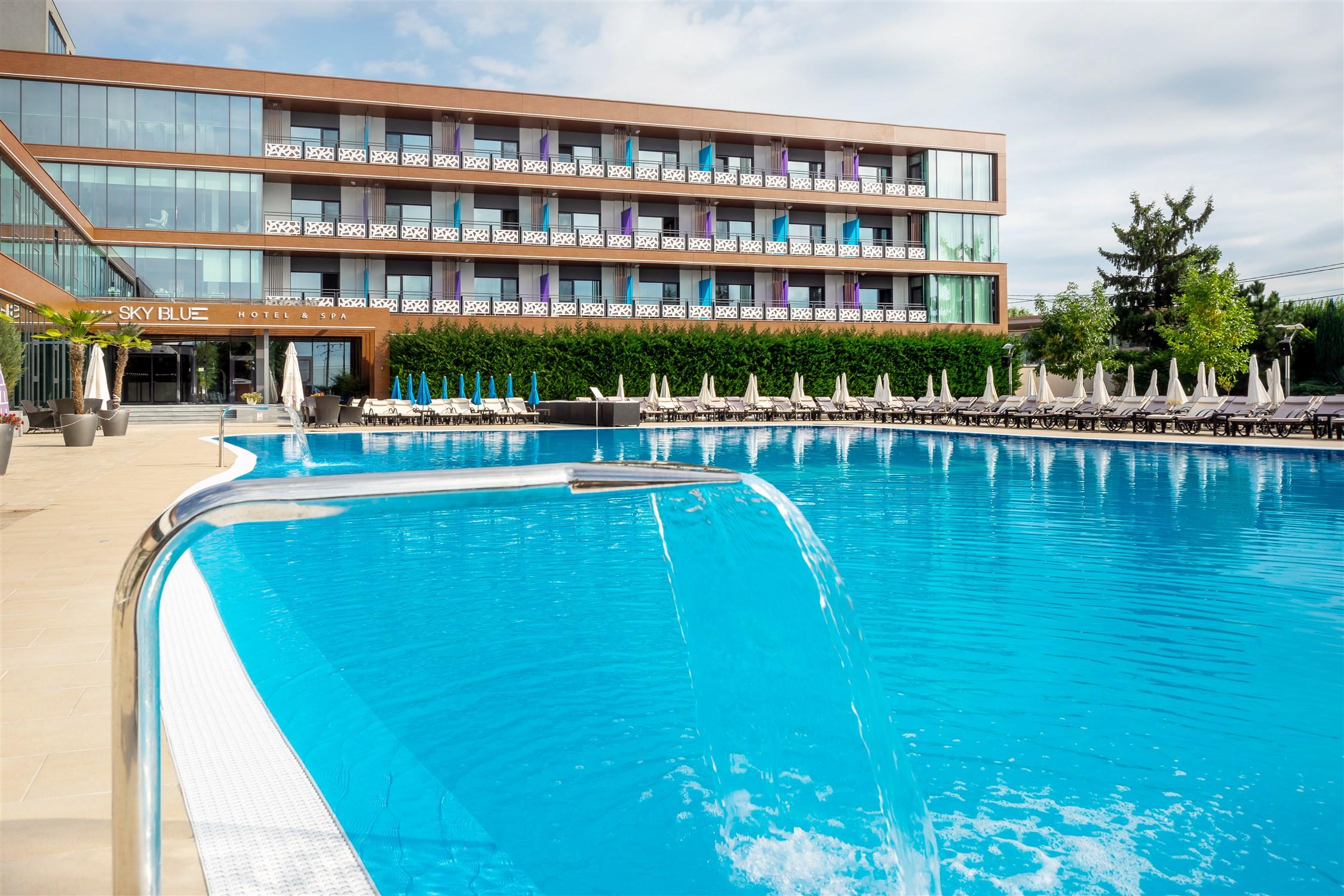 Sky Blue Hotel & Spa Paulesti  Eksteriør bilde