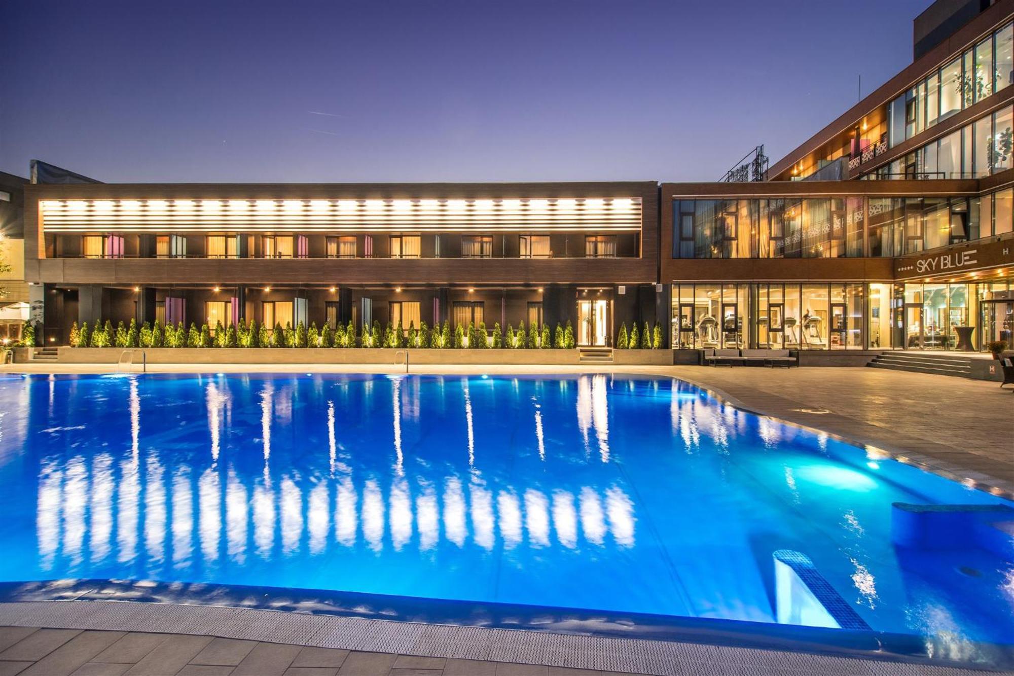 Sky Blue Hotel & Spa Paulesti  Eksteriør bilde